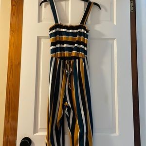 Medium Striped Jumpsuit